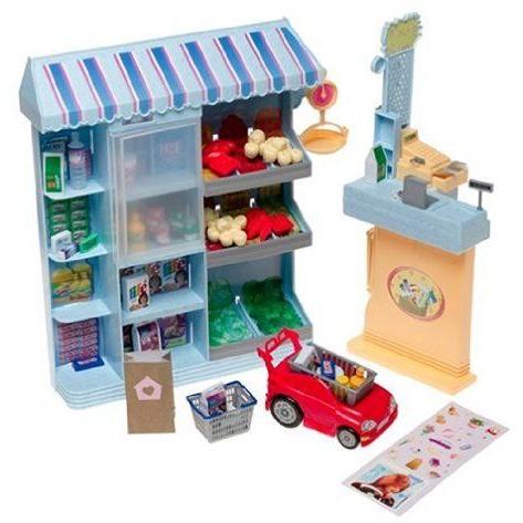 Barbie(バービー) Happy Family SHOPPING FUN PLAYSET Grocery Store ドール 人形 フィギュア