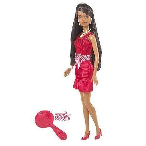 Barbie(バービー) Holiday Scene Doll (African American) ドール 人形 フィギュア