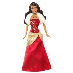 Barbie(バービー) Holiday Wishes African-American Doll ドール 人形 フィギュア