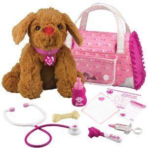 Barbie(バービー) Hug 'n Heal Pet Dr Retreiver Brown ドール 人形 フィギュア