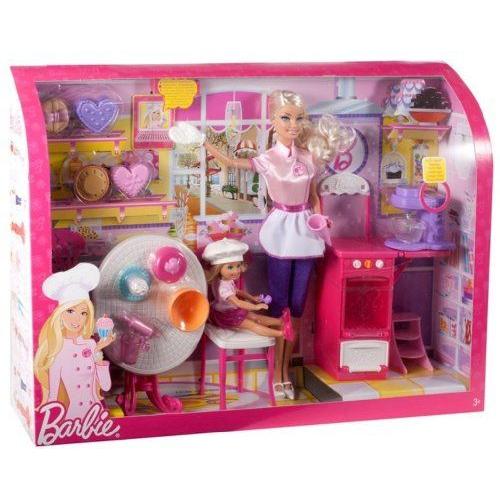 Barbie(バービー) I Can Be... Sweet Chef with Barbie(バービー) and Kelly Dolls ドール 人形 フィギュの画像