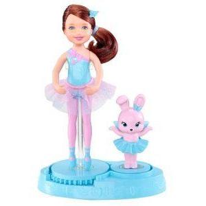Barbie(バービー) in the Pink Shoes Chelsea and Friends Brunette and Bunny ドール 人形 フィギュア