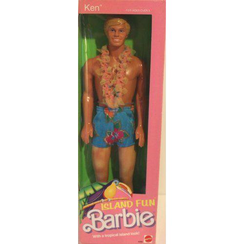 Barbie(バービー) Island Fun Ken Doll No. 4060 - 1987 ドール 人形 フィギュアの画像