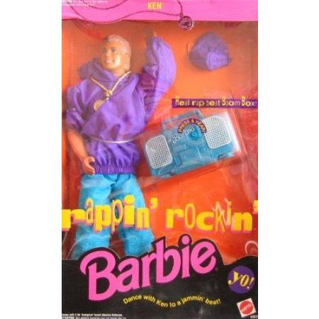 Barbie(バービー) Ken Rappin' Rockin' Ken with Boombox ドール 人形 フィギュア