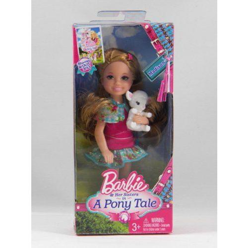Barbie(バービー) Pony Tale Madison Doll with Baby Lamb ドール 人形 フィギュアの画像