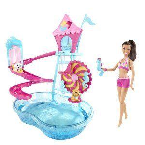 Barbie(バービー) Puppy Water Park Nicki Doll Playset ドール 人形 フィギュア