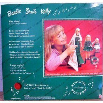 Barbie(バービー) Singing Holiday Sisters: W Barbie(バービー)l, Stacie \u0026 Kelly Dolls (2000) - Listeの画像