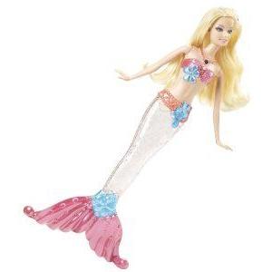 Barbie(バービー) Sparkle Lights Mermaid Barbie(バービー) Doll ドール 人形 フィギュア