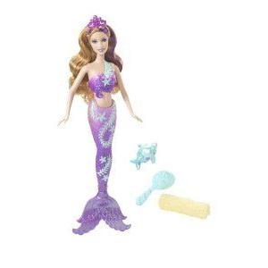 Barbie(バービー) Splash \u0026 Style Mermaid Doll with Dolphin ドール 人形 フィギュア