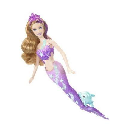 Barbie(バービー) Splash \u0026 Style Mermaid Doll with Dolphin ドール 人形 フィギュア_2