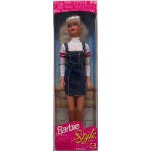 Barbie(バービー) STYLE, 1996 EDITION, MATTEL #14476, NRFB, お人形さん あやつり人形 図形 フィギュア本体-フィギュア