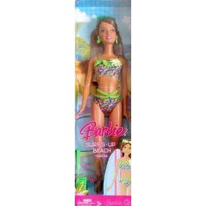 Barbie(バービー) SURFS UP BEACH TERESA DOLL w Glittery 2 Piece BATHING SUIT (2007 Mattel (マテル