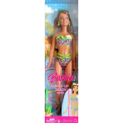 Barbie(バービー) SURFS UP BEACH TERESA DOLL w Glittery 2 Piece BATHING SUIT (2007 Mattel (マテル バービー Barbie SURFS UP BEACH TERESA DOLL Glittery Piece BATHING SUIT Mattel マテル