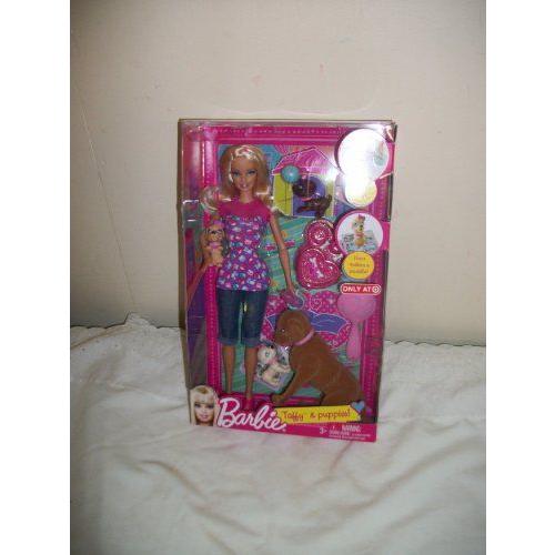 Barbie(バービー) taffy \u0026 Puppies - 2010 version - New in package ドール 人形 フィギュア_1