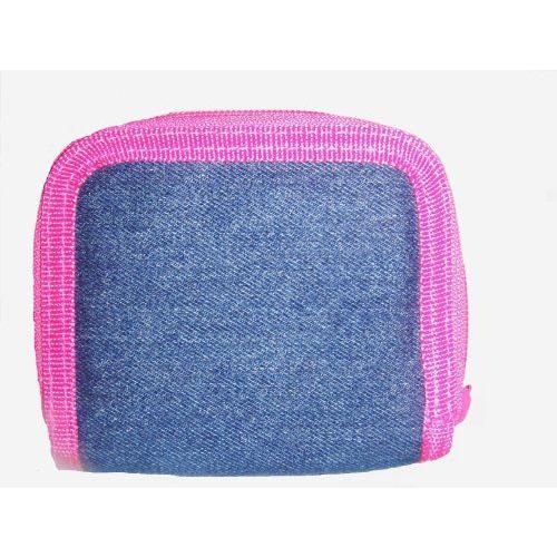 Barbie(バービー) Two Fold Denim Pink Wallet with Coin Zipper and Butterflies ドール 人形 フィギュ バービー Barbie Two Fold Denim Pink Wallet with Coin Zipper and Butterflies ドール 人形 フィギュ