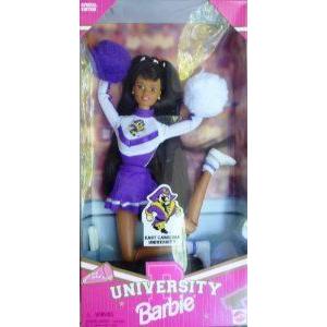 Barbie(バービー) University Cheerleader East Carolina African-American ドール 人形 フィギュア