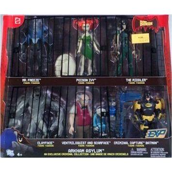 BATMAN (バットマン)  ARKHAM ASYLUM  6 フィギュア SET MIB ICLUDES EXCLUSIVE VENTRILIQUIST フィギュ