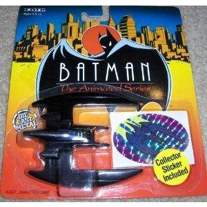Batman (バットマン) Animated Series The Batplane collector sticker included