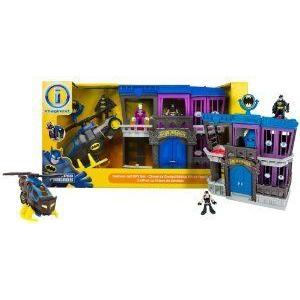 Batman (バットマン) Gotham Jail + Batcopter Deluxe ギフトセット: DC Super Friends Imaginext Series