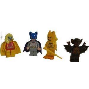 Batman (バットマン) Lego (レゴ) Mini フィギュア 人形 Manbat (Rare). Includes 3 Extra Mini フィギュ