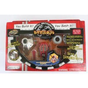 BATTLE BOTS METAL MECHANICS YOU BUILD IT \u0026 YOU BASH IT-SYLES VARY ブロック おもちゃ