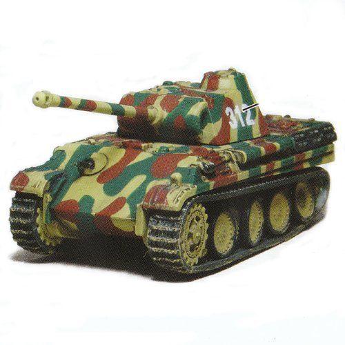 Battle Tank Kit Collection Trading Figures - Vol 1 - German Panther Ausf G 1944 (Camo - Dark - 1/1