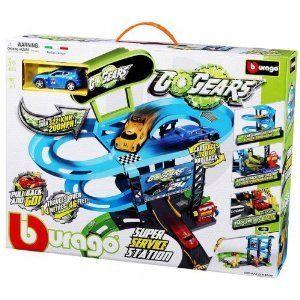 Bburago (ブラゴ) GoGears Super Service Station プレイセット ミニカー ミニチュア 模型 プレイセット