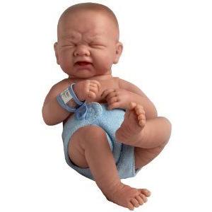 Berenguer La Newborn All-Vinyl Newborn Doll in Diaper.Closed Eyes Real Boy 18502 ドール 人形 フィ｜worldfigure