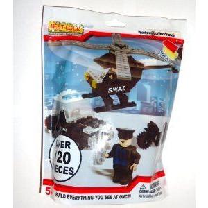 Best Lock Construction Toys S.w.a.t Building Set 120 Pcs Bagged ブロック おもちゃ