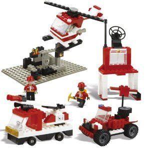 Best-Lock 240pc Fire Rescue ブロック おもちゃ
