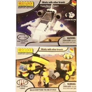 Best-Lock Combo Set: Earth Defense Forces \u0026 Construction 自動車 車s (Over 300 Total ピース) ブロッ