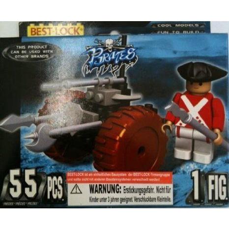 Best-Lock Pirates Construction Toys - 3610 ブロック おもちゃ