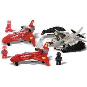 Best-Lock War of the Planets Red Hawks and Raider 500pc ブロック おもちゃ