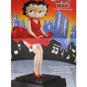BETTY BOOP PORCELAIN DOLL THE TOAST OF THE TOWN from THE DANBURY MINT BETTY BOOP PORCELAIN DOLL CO フィギュア-ゲーム、おもちゃ-フィギュア本体