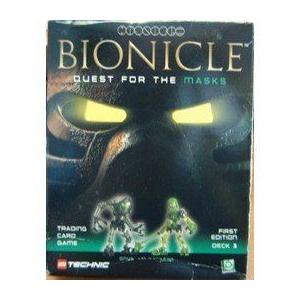 【予約受付中】 Quest Bionicle for おもちゃ ブロック 3 Deck Set Card Trading Masks the その他