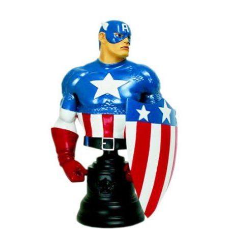 Bowen Designs Captain America (旗がしら亜米利加) Mini-Bust (WWII Version) 図形 手あそび 人 フィギュア-フィギュア本体