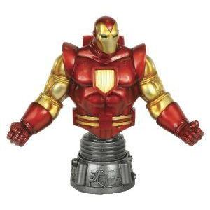 Bowen Designs Invincible Iron Man (アイアンマン) Mini-Bust (Space Armor Version) フィギュア おもち