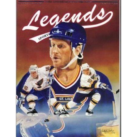 Brett Hull Hockey Legends Magazine ドール 人形 フィギュア