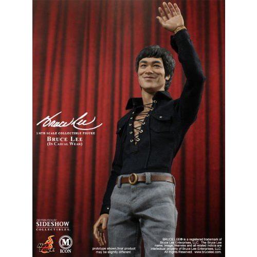 最終値下げ！美品　廃盤　HOT TOYS　マイコン　ブルース・リー カジュアル版 Bruce Lee ブルースリー 12 Figure 70s Casual Wear Version By