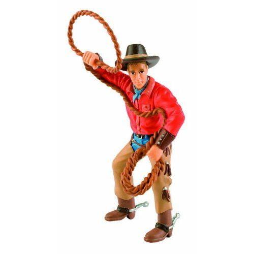 Bullyland ブリーランド - Bullyland ブリーランド Figurine World Figure Cowboy with Lasso 12 cm フィ