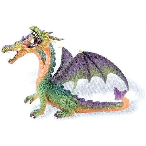 Bullyland ブリーランド Fantasy: Double Headed Green Dragon フィギュア ダイキャスト 人形