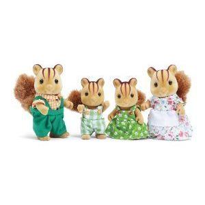Calico Critters Furbanks Squirrel Family