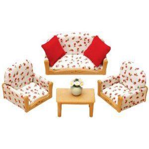 Calico Critters Living Room Suite フィギュア-フィギュア本体