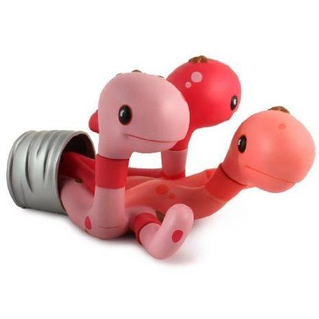 Can of Worms Pink Designer Vinyl フィギュア 人形 by Andrew Bell フィギュア おもちゃ 人形の画像