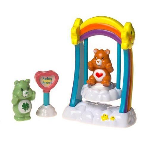 Care Bears ケアベア Care-a-lot Rainbow Swing フィギュア ダイキャスト 人形｜worldfigure