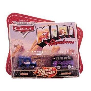 Cars Mini Adventures Race Rods Sarge and Fillmore ミニカー ミニチュア 模型 プレイセット自動車 ダイ