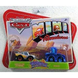 Cars Mini Adventures Tunerz Lightning McQueen and Mater ミニカー ミニチュア 模型 プレイセット自動