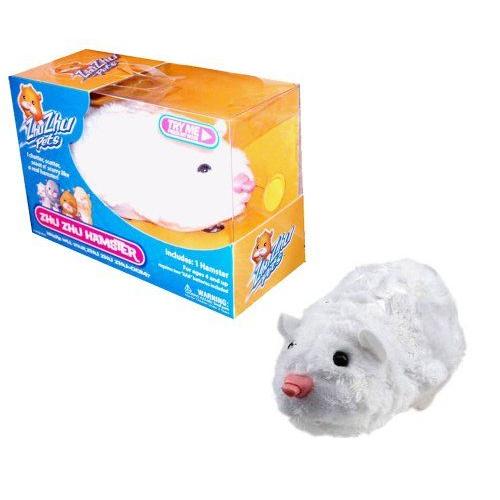 Cepia Zhu Zhu Pets that Chatter, Scatter, Scoot n' Scurry Like a Real Hamster - CHUNK (White) フィ