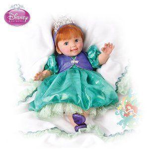Cheryl Hill Disney's (ディズニー) Oceans Of Dreams: Lifelike Musical Baby Doll in Princess Ariel O