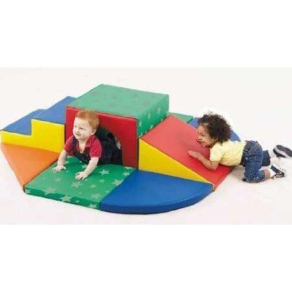 Children's Factory Soft Tunnel Set Climber